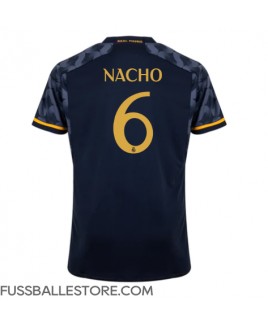 Günstige Real Madrid Nacho #6 Auswärtstrikot 2023-24 Kurzarm